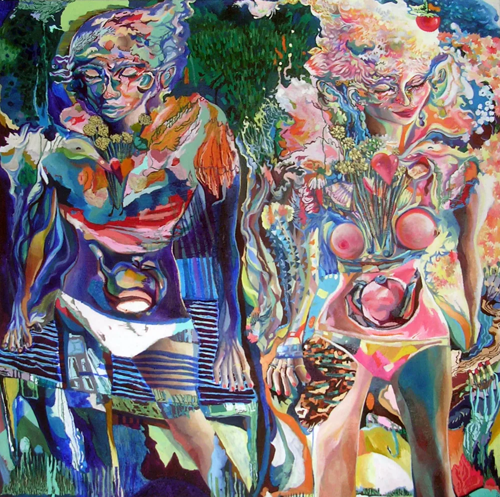 Tahterevalli, oil painting